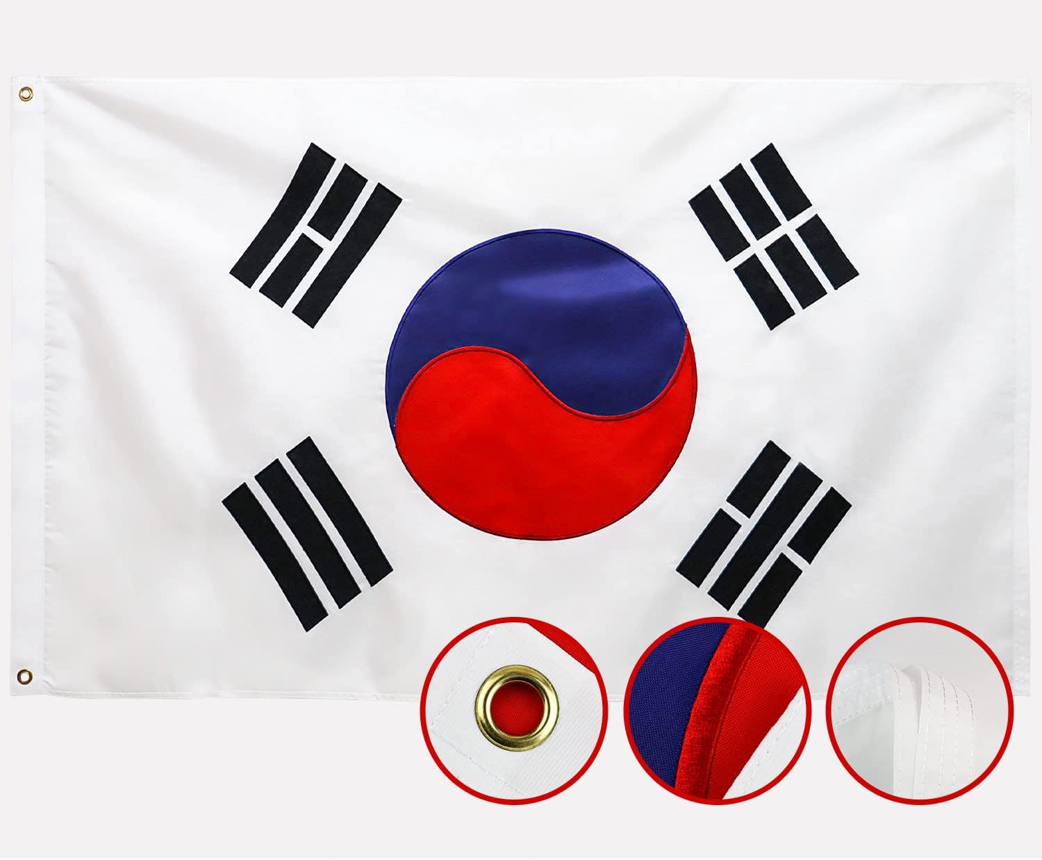 扎鲁特韩国国旗 3x5ft